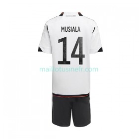 Maillot de Foot Allemagne Musiala 14 Domicile Coupe du monde 2022 - Enfant